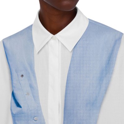 THE PRINTED COTTON POPLIN SHIRT
